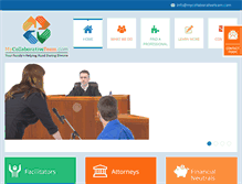 Tablet Screenshot of mycollaborativeteam.com
